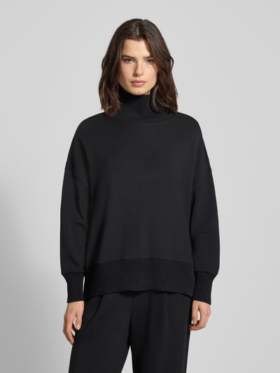 VARLEY Sweatshirt aus Viskose-Mix mit Stehkragen Modell 'barker' Black 4