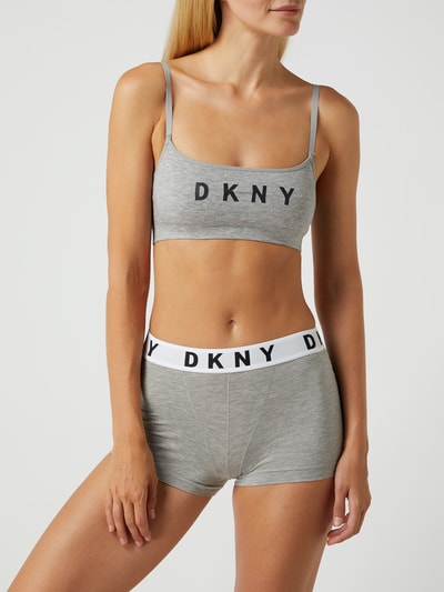 DKNY Onderbroek met logo in band  Middengrijs gemêleerd - 1