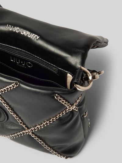 Liu Jo White Crossbody Bag mit Label-Detail Black 5