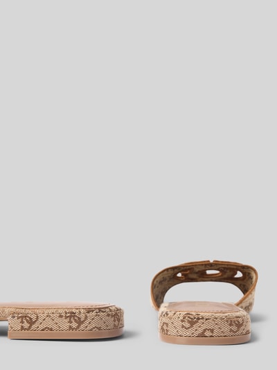 Guess Pantoletten mit Label-Detail Modell 'TARISHAE' Beige 2