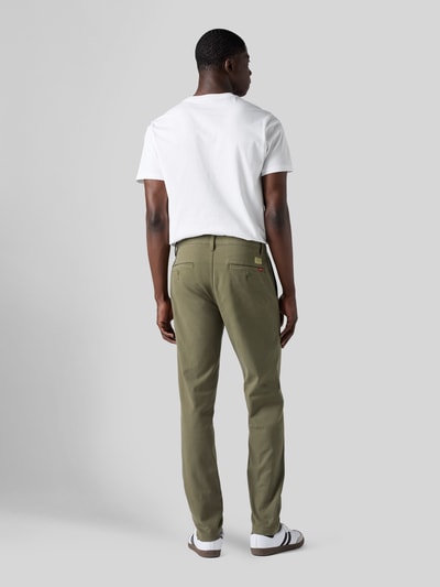 Levi's® Chinosy o kroju regular fit z czystej bawełny Oliwkowy 4