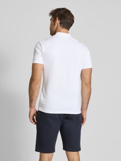 Lacoste Regular Fit Poloshirt mit Label-Badge Weiss 5