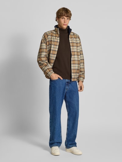 Jack & Jones Coltrui met ribboordjes Donkerbruin - 1