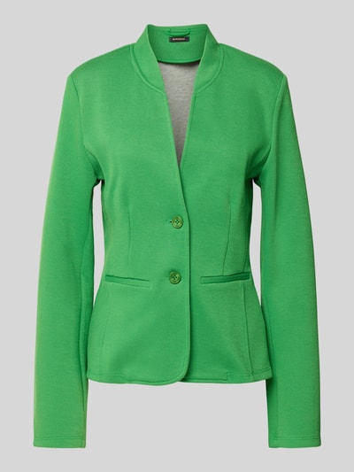 More & More Blazer mit Stehkragen Gruen 2