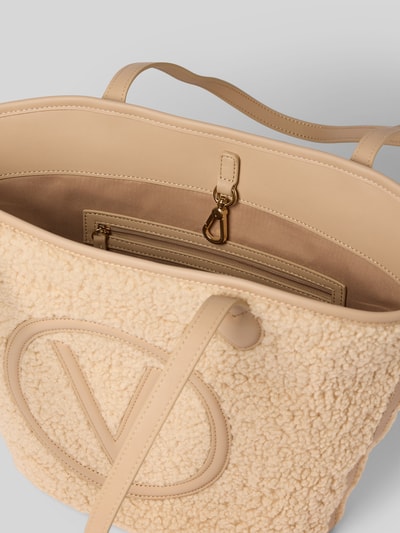 VALENTINO BAGS Shopper in Teddyfell-Optik Modell 'COVENT' Beige 4