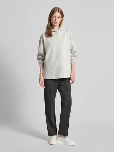 Rich & Royal Hoodie met verlengd rugpand en capuchon Lichtgrijs - 1