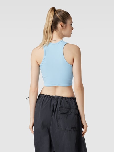 REVIEW Tanktop in Ripp-Optik Sky Melange 5