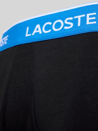 Lacoste Slim Fit Trunks aus Baumwoll-Mix im 5er-Pack Black 2