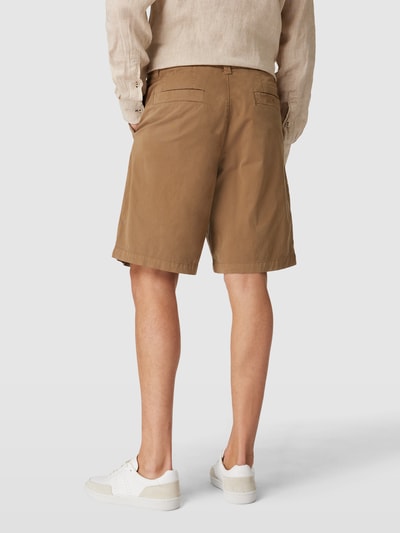 BOSS Orange Bermudas mit französischen Eingrifftaschen Modell 'Selian' Cognac 5