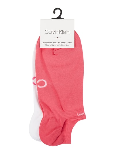 CK Calvin Klein Sneakersocken im 2er-Pack Pink 2