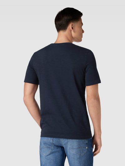 s.Oliver RED LABEL T-Shirt mit Rundhalsausschnitt Dunkelblau 5