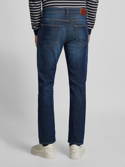 BOSS Orange Jeansy o kroju slim fit z mieszanki bawełny model ‘DELAWARE BO’ Niebieski 5