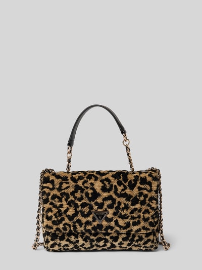 Guess Handtasche mit Label-Detail Modell 'GIULLY' Beige 2