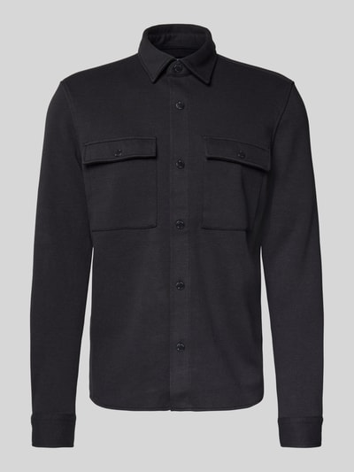 MCNEAL Overhemdjack met drukknoopsluiting Zwart - 2