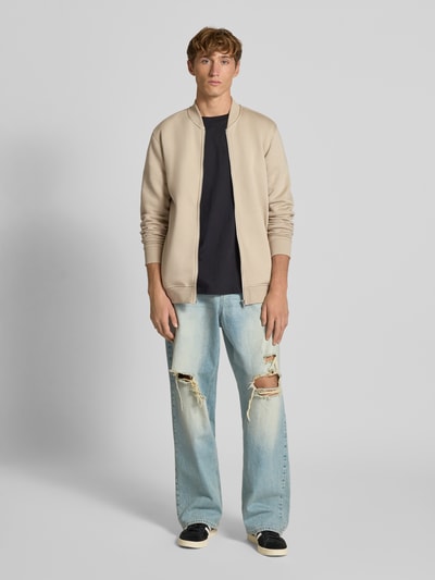 Only & Sons Bluza rozpinana o kroju regular fit z mieszanki bawełny model ‘CERES’ Beżowy 1