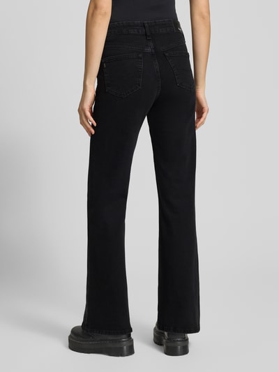 Pepe Jeans Bootcut Jeans aus Baumwoll-Mix Modell 'WILLA' Black 5