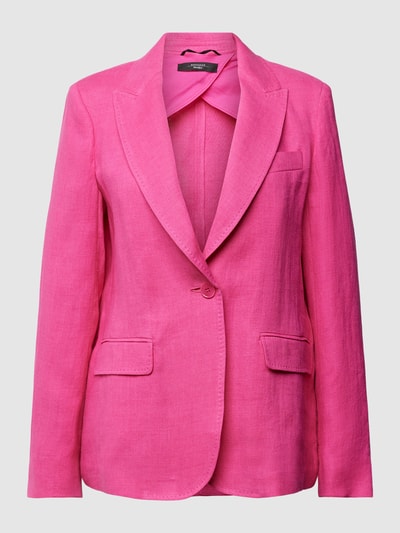 Weekend Max Mara Blazer met klepzakken, model 'NALUT' Fuchsia - 2