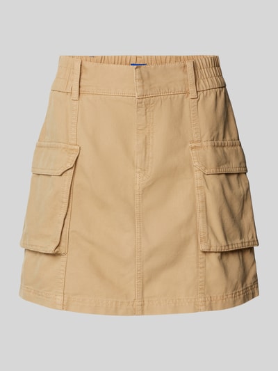 Hugo Blue NU NIEUW bij P&C*: Minirok met cargozakken, model 'Relisen' Beige - 2