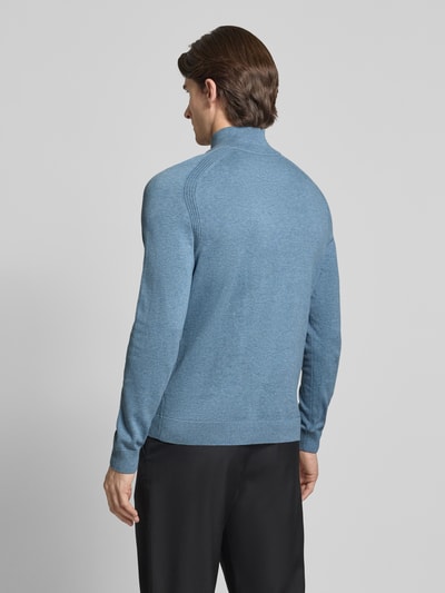 Tom Tailor Regular fit schipperstrui van puur katoen Jeansblauw - 5