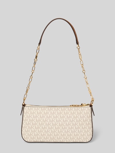 MICHAEL Michael Kors Handtasche mit Label-Applikation Modell 'EMPIRE' Offwhite 4