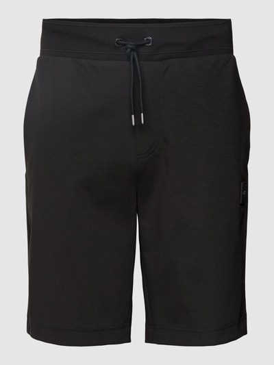 BOSS Sweatshorts mit Label-Patch Modell 'Lamson' Black 2