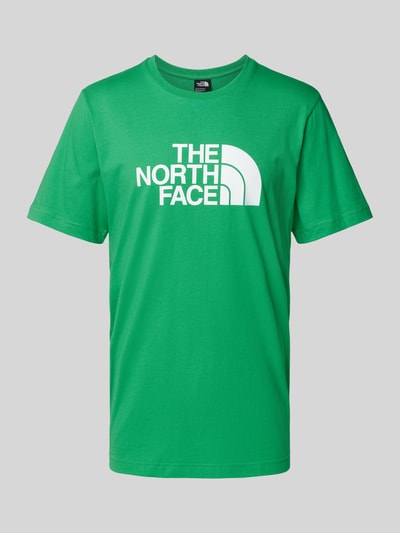 The North Face T-Shirt mit Label-Print Modell 'EASY' Gruen 2