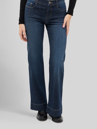 ANGELS Bootcut-Jeans aus Baumwoll-Mix Modell 'Luna' Dunkelblau 4