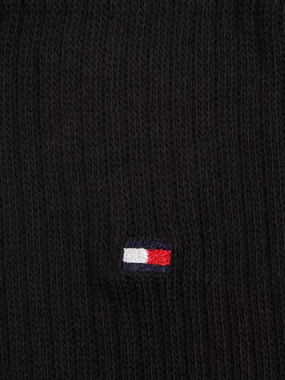 Tommy Hilfiger Sokken met logostitching in een set van 2 paar Zwart - 3