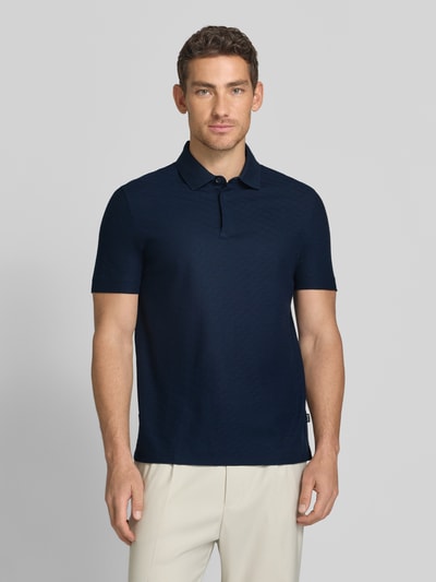 BOSS Regular Fit Poloshirt aus reiner Baumwolle Modell 'H-PACK189' Marine 4