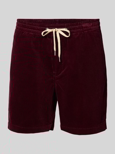 Polo Ralph Lauren Classic Fit Shorts mit elastischem Bund Bordeaux 2