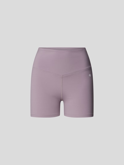 Anine Bing Radlerhose mit Label-Print Lavender 2