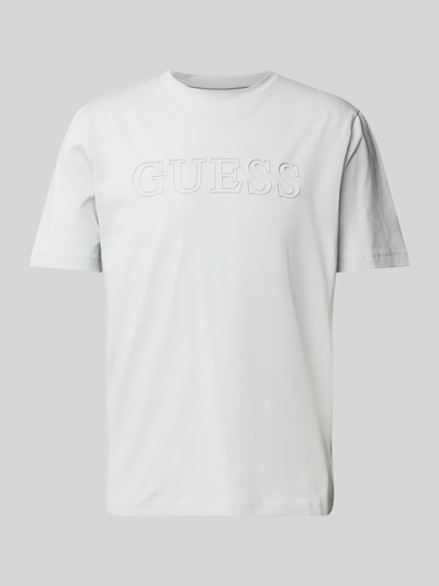 Guess Activewear T-shirt met labelprint, model 'ALPHY' Lichtgrijs - 1