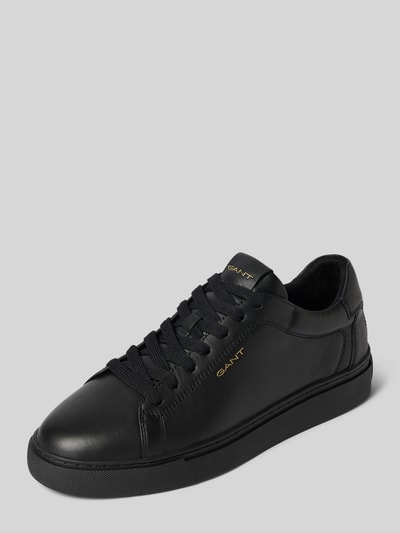 Produktfoto, Sneaker aus echtem Rindsleder Modell 'McJulien' von GANT in Schwarz, glatte Oberfläche, klare Linien, Herren Sneaker von GANT