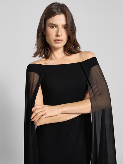 Lauren Ralph Lauren Abendkleid mit weiten Ärmeln Modell 'EDLYNE' Black 3