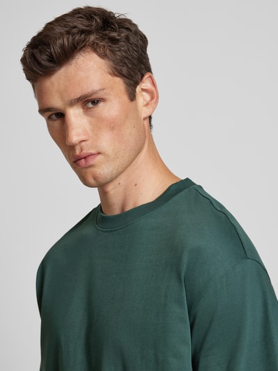 Only & Sons Oversized T-shirt met ronde hals, model 'MILLENIUM' Donkergroen - 3