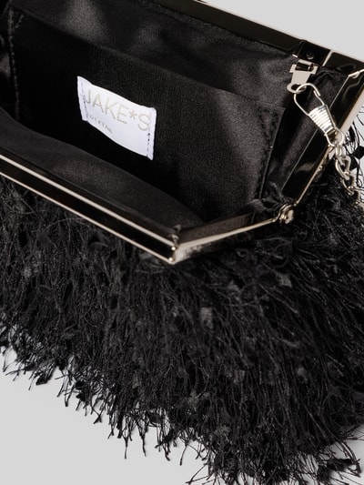 Jake*s Cocktail Handtas met kliksluiting en schouderband Zwart - 5