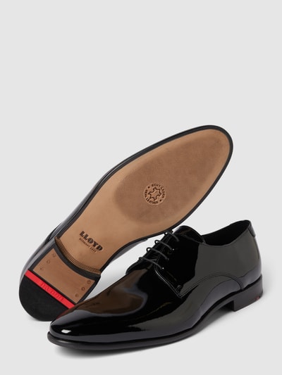 Lloyd Derby-Schuhe aus echtem Leder Modell 'JEREZ' Black 4