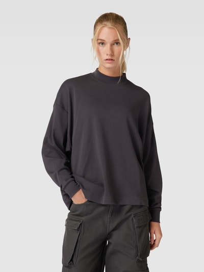 G-Star RAW Oversized Longsleeve mit Rundhalsausschnitt Anthrazit 4