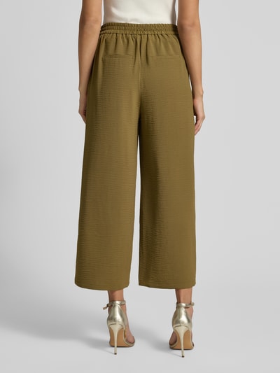 Zero Stoffhose mit französischen Eingrifftaschen Oliv 5