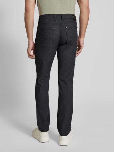 bugatti Stoffhose im 5-Pocket-Design Modell 'CORDOBA' Mittelgrau 5