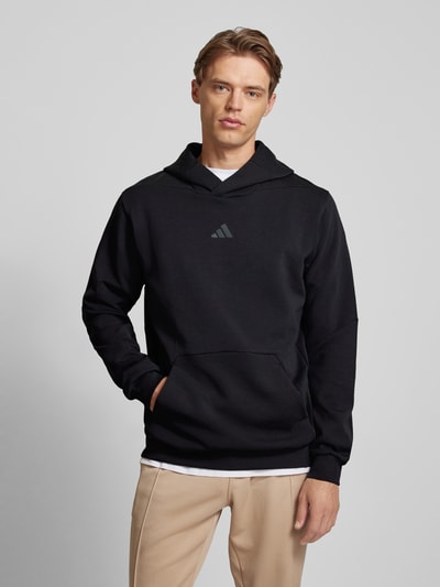 Adidas Training Hoodie met logoprint Zwart - 4