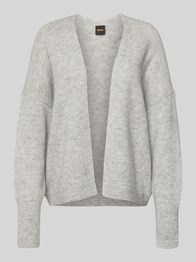BOSS Orange Regular Fit Cardigan aus Woll-Mix mit Alpaka-Anteil Modell 'C_FALESCANAS' Hellgrau Melange 2