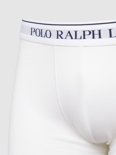 Polo Ralph Lauren Underwear Trunks mit elastischem Logo-Bund im 5er-Pack Weiss 2