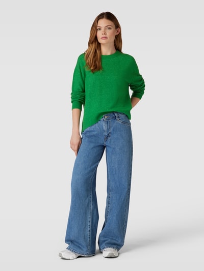 Marc O'Polo Denim Gebreide pullover met ronde hals Grasgroen - 1