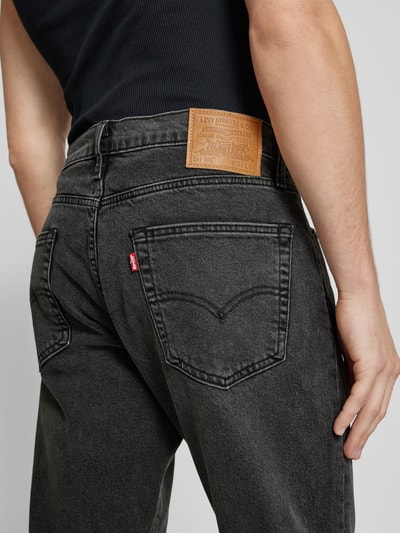 Levi's® Tapered Fit Jeans im 5-Pocket-Design Modell '502™' Dunkelgrau 3