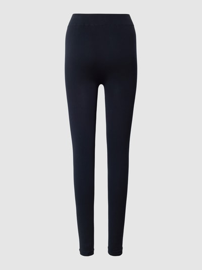 Falke Leggings in unifarbenem Design Marine 3