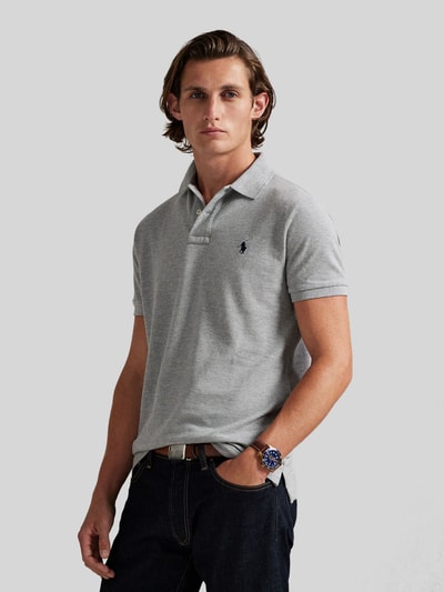 Polo Ralph Lauren Slim Fit Poloshirt aus reiner Baumwolle Beige 4
