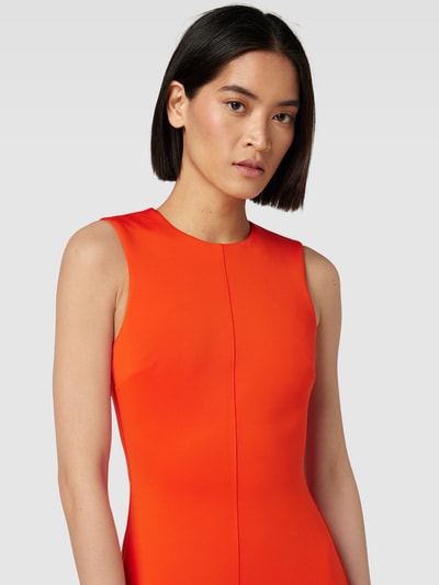 Calvin Klein Womenswear Sukienka mini z okrągłym dekoltem Czerwony 3