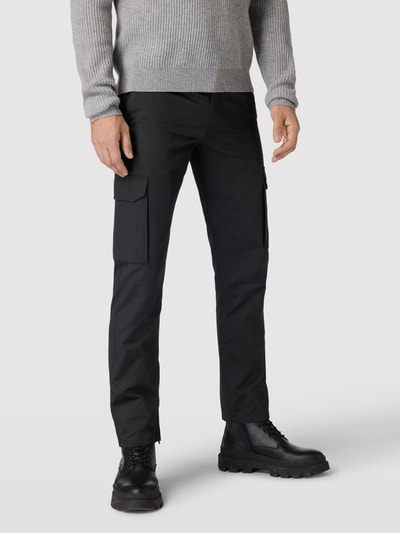 Karl Lagerfeld Cargohose mit Applikation Black 4