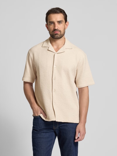 MCNEAL Freizeithemd mit Reverskragen Sand 4